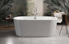 Vasca da bagno Freestanding in Acrilico 180cm Idromassaggio | 1035