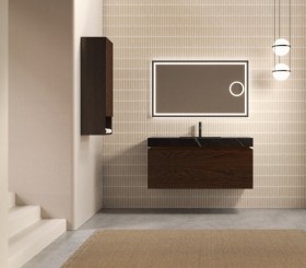 Set mobile e lavabo in Hi-Macs® | 1 cassetti - 50113