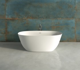 TOR Vasca da bagno indipendente Solid Surface Design - 180cm