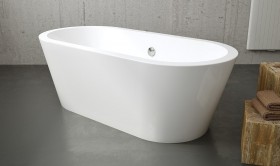 Vasca da bagno Freestanding in Acrilico 170cm Idromassaggio | 1037