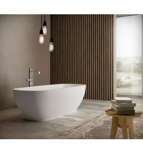 ALICEE Vasca da bagno indipendente Solid Surface Design - 175cm