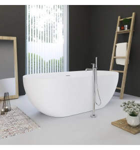 CAMILLE Vasca da bagno indipendente Solid Surface Design - 170cm