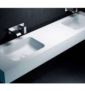 DOBLE LAVABO DE CORIAN® TORONTO