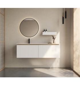 Mobili 3D e lavabo in Corian® | 2 cassetti - 5011