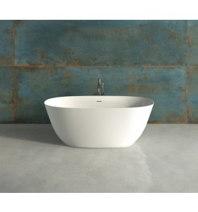 TOR Vasca da bagno indipendente Solid Surface Design - 180cm