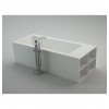 Vache.bagno.su.misura.corian