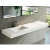 LAVABO DE CORIAN® SQUARE SENO IZQUIERDA