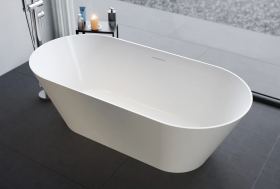 ARA Vasca da bagno indipendente Solid Surface Design - 170cm