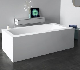 LORRAINE Vasca da Bagno Freestanding in Corian®