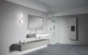 Modulo Sospeso da Bagno ROVERE NATURALE 446 con 3 Cassetti