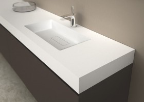 Modulo Sospeso da Bagno MDF434 con 6 Cassetti