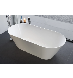 ARA Vasca da bagno indipendente Solid Surface Design - 170cm