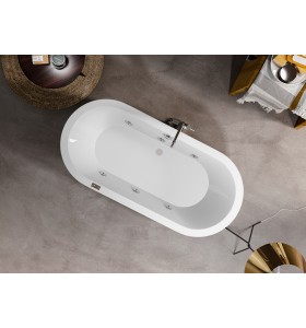 Vasca da bagno Freestanding in Acrilico 180cm Idromassaggio | 1035