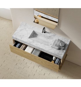 Set mobile e lavabo in Hi-Macs® | 1 cassetti - 50114