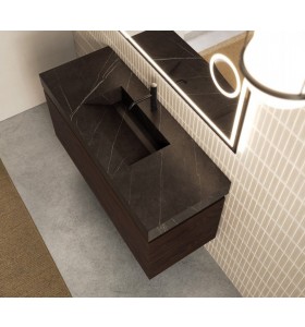 Set mobile e lavabo in Hi-Macs® | 1 cassetti - 50113