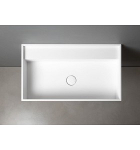 Top Bagno in Corian® con lavabo Nice