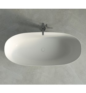 TOR Vasca da bagno indipendente Solid Surface Design - 180cm