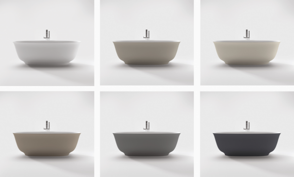 Vache.bagno.su.misura.corian